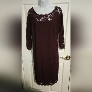 Sz 0 Torrid Lace Bodycon Dress